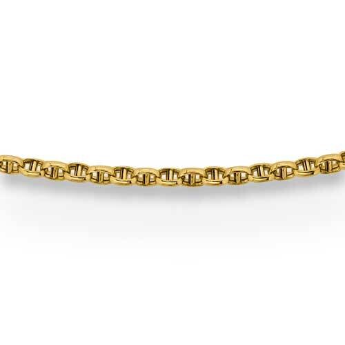 Cable Anchor 17 Inch Chain 14k Polished Gold RWN248-17, MPN: RWN248-17,