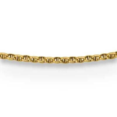 Cable Anchor 17 Inch Chain 14k Polished Gold RWN248-17, MPN: RWN248-17,