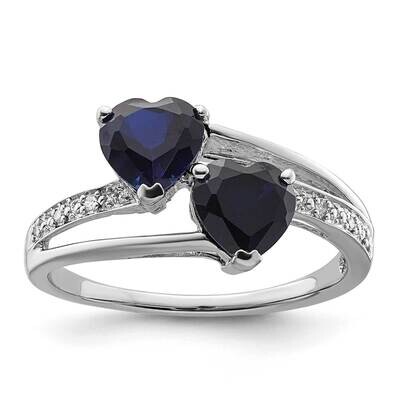 2 6X6 Hs Created Sapphire 6 300&#39; Rd Dias Stone:P Mel:S53 RLS5883/CRSA-SSPS53, MPN: RLS5883/CRSA-SSP…