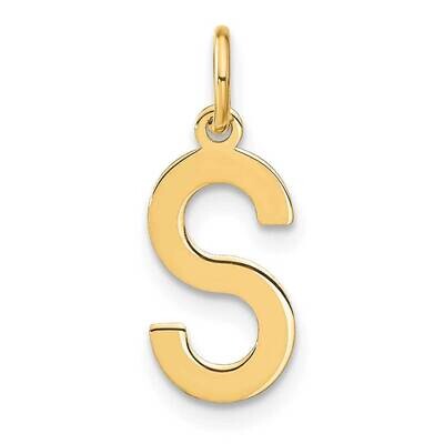 Letter S Initial Pendant 14k Gold XNA1336Y/S, MPN: XNA1336Y/S, 196904070024