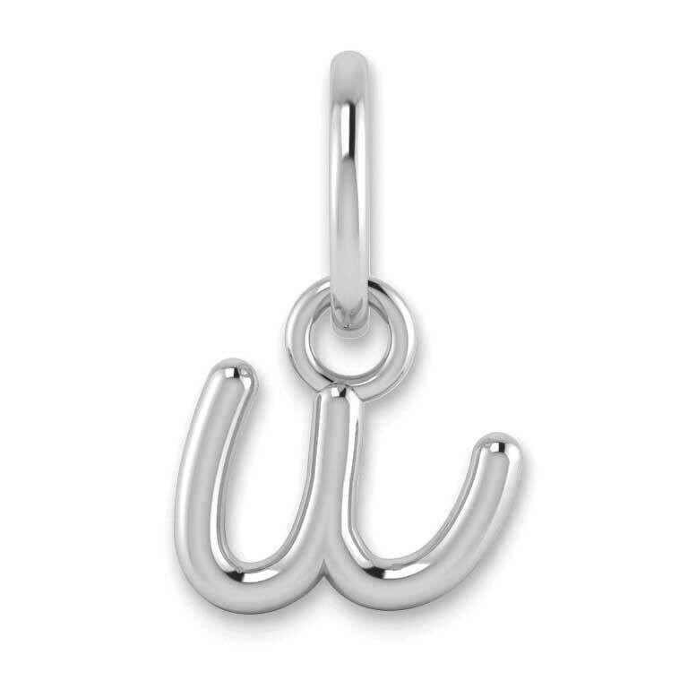 Lower Case Letter U Initial Charm 14k White Gold XNA1307W/U, MPN: XNA1307W/U, 196904077283