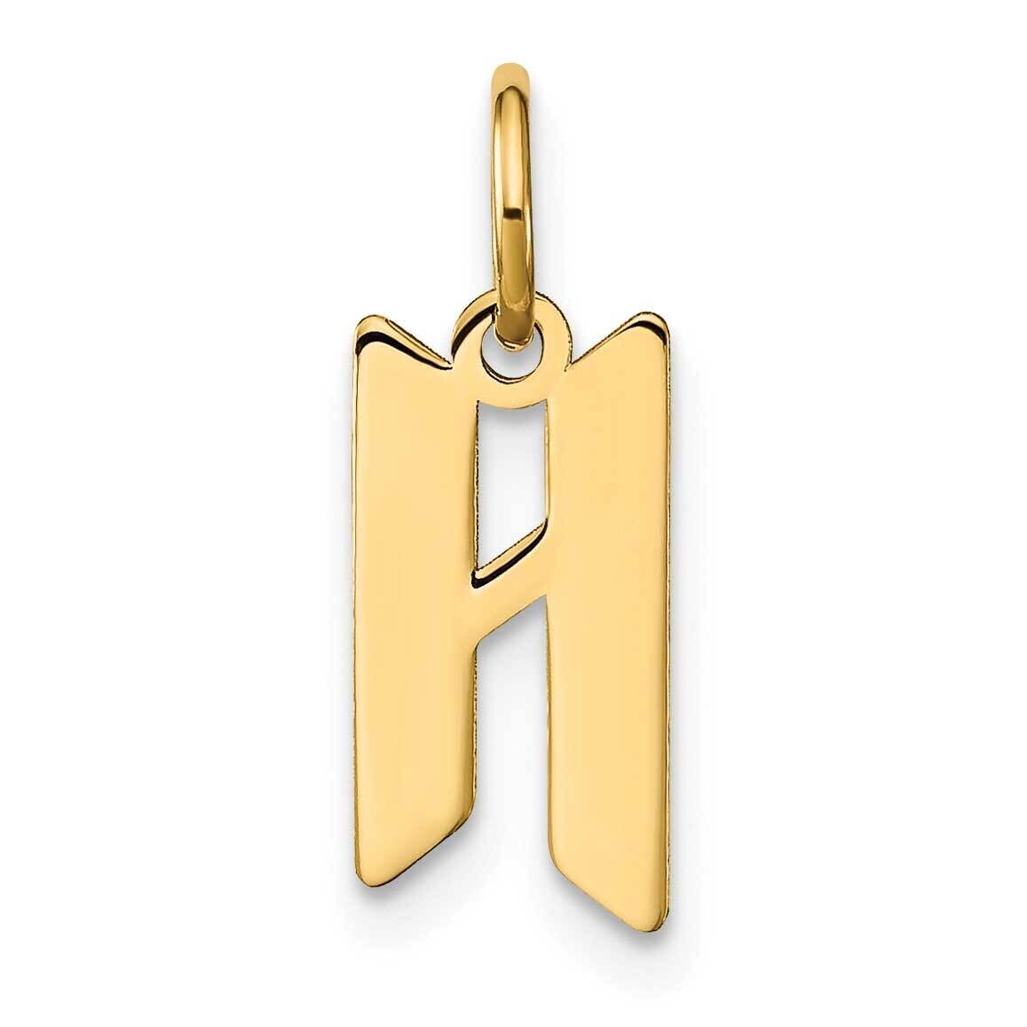 Letter H Initial Pendant 14k Gold XNA1335Y/H, MPN: XNA1335Y/H, 196904069967