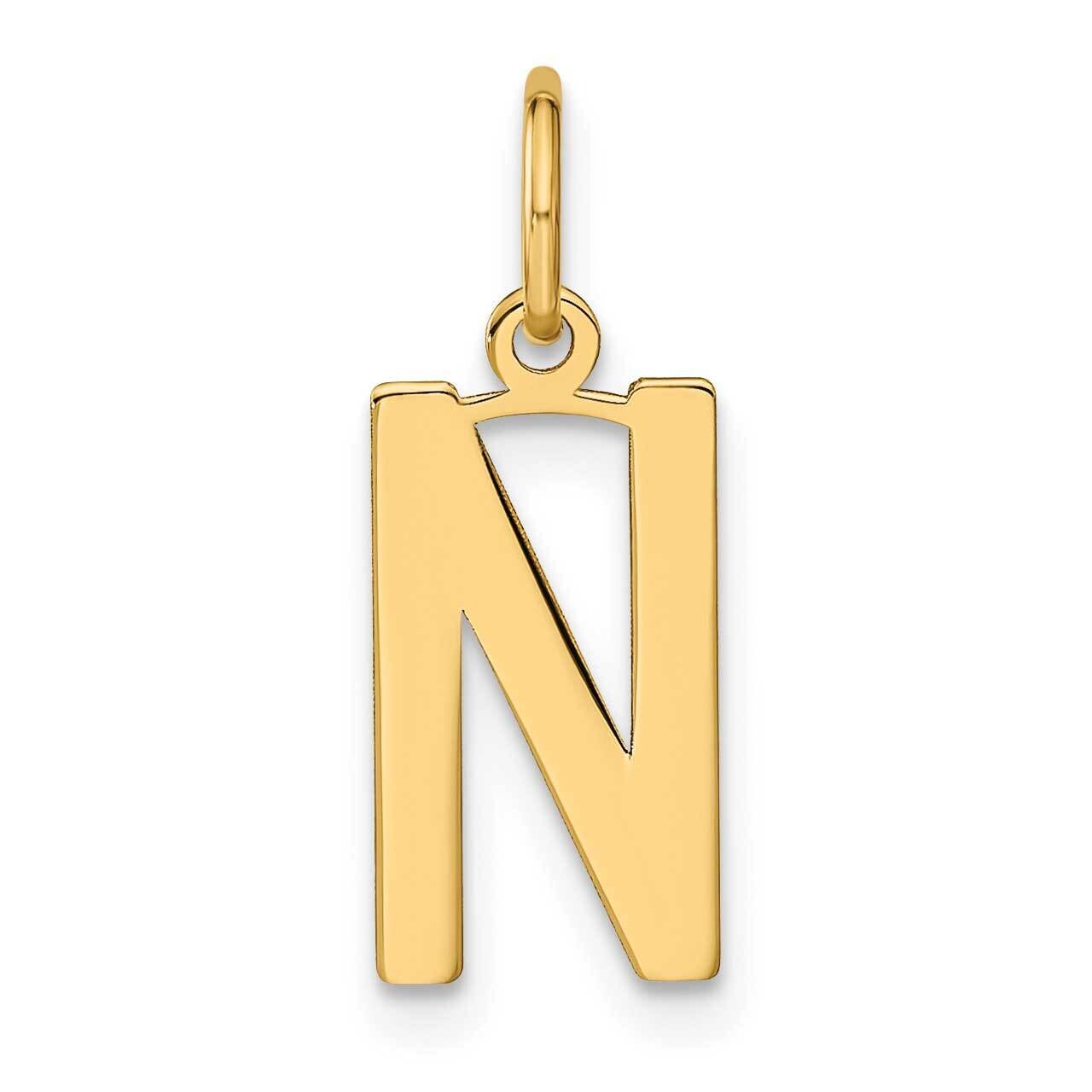 Letter N Initial Pendant 14k Gold XNA1336Y/N, MPN: XNA1336Y/N, 196904068915
