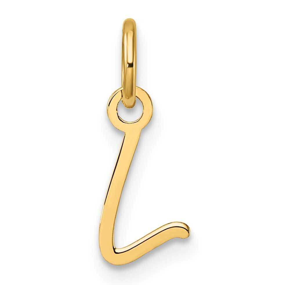 Uppercase Letter L Initial Charm 14k Gold XNA1467Y/L, MPN: XNA1467Y/L,