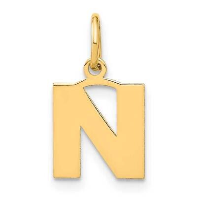 Letter N Initial Pendant 14k Gold XNA1337Y/N, MPN: XNA1337Y/N, 196904072493