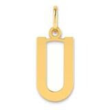 Letter U Initial Pendant 14k Gold XNA1336Y/U, MPN: XNA1336Y/U, 196904070871