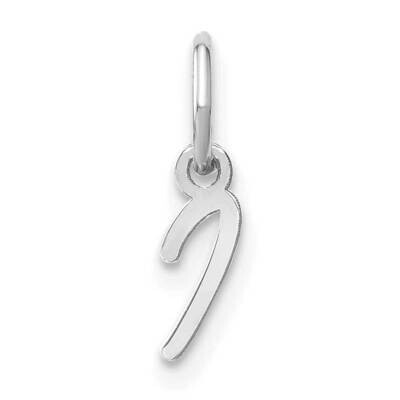 Upper Case Letter I Initial Charm 14k White Gold XNA1305W/I, MPN: XNA1305W/I,