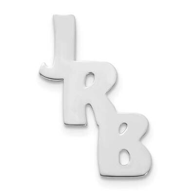 Polished Cut Out Tie Tac 14k White Gold XNA350W, MPN: XNA350W,