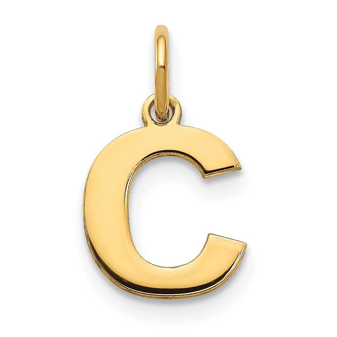 Letter C Initial Pendant 14k Gold XNA1337Y/C, MPN: XNA1337Y/C, 196904072509