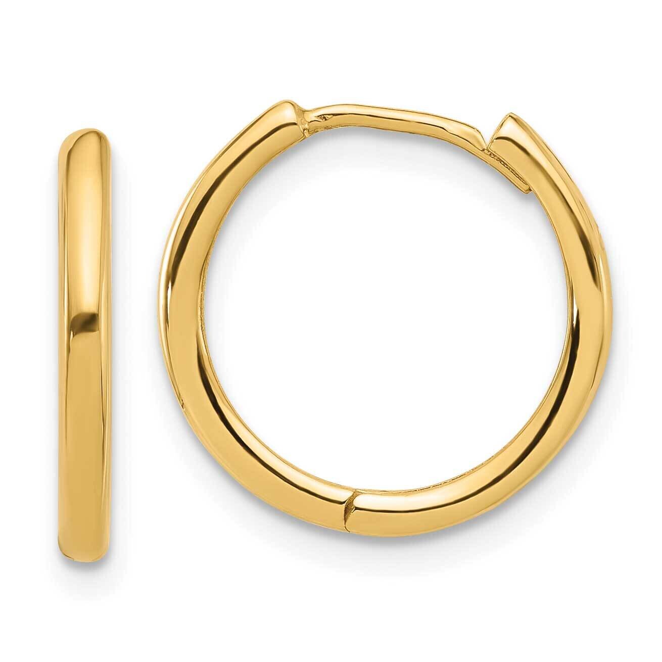 Hinged Hoop Earrings 14k Polished Gold TF2305, MPN: TF2305,