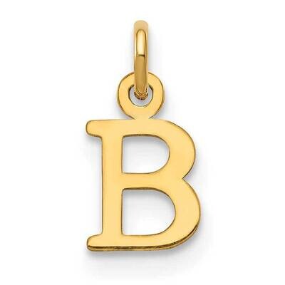 Cutout Letter B Initial Pendant 14k Gold XNA1160Y/B, MPN: XNA1160Y/B, 196904072035