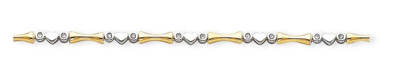Diamond Bracelet 14k Gold X2569AA