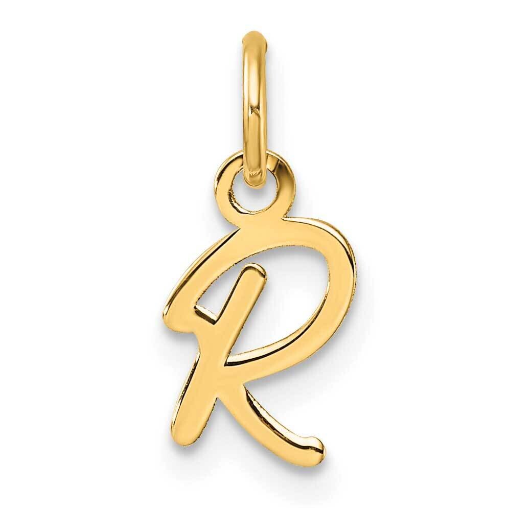 Uppercase Letter R Initial Charm 14k Gold XNA1467Y/R, MPN: XNA1467Y/R,