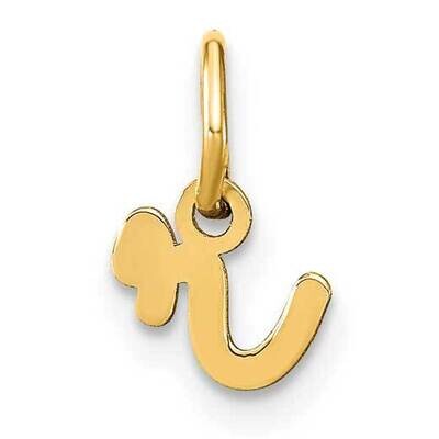 Lower Case Letter R Initial Charm 14k Gold XNA1307Y/R, MPN: XNA1307Y/R,