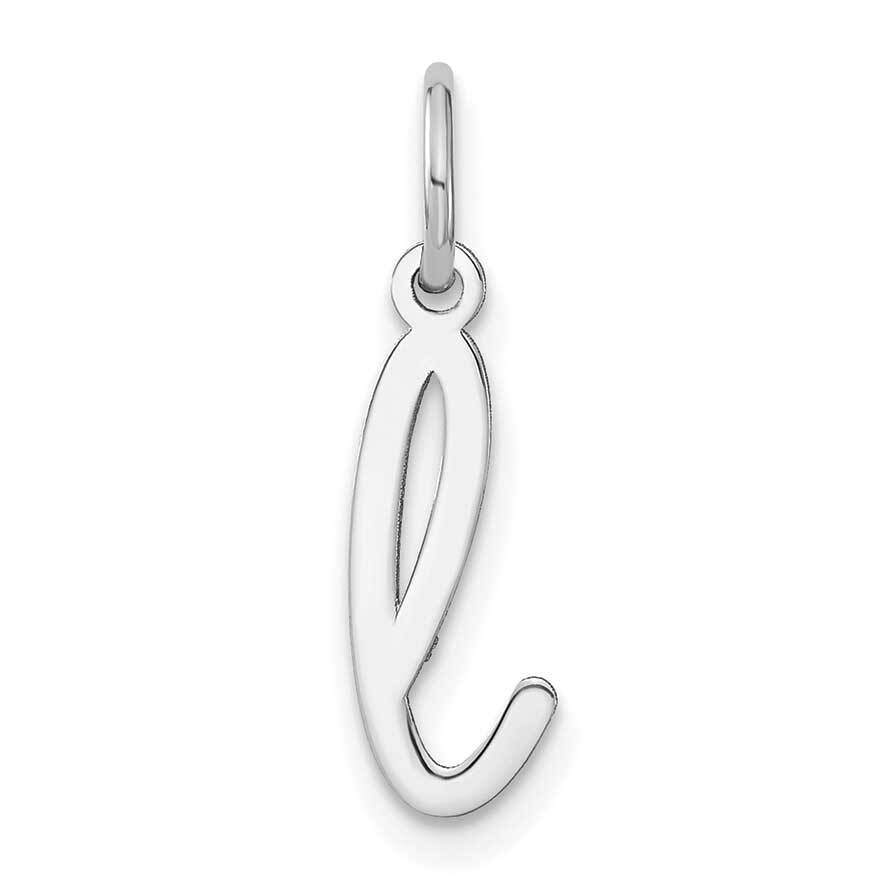Lower Case Letter L Initial Charm 14k White Gold XNA1307W/L, MPN: XNA1307W/L, 196904077108