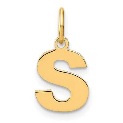 Letter S Initial Pendant 14k Gold XNA1337Y/S, MPN: XNA1337Y/S, 196904070888