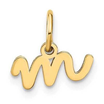 Lower Case Letter M Initial Charm 14k Gold XNA1307Y/M, MPN: XNA1307Y/M,