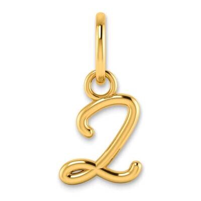 Upper Case Letter Z Initial Charm 14k Gold XNA1305Y/Z, MPN: XNA1305Y/Z, 196904074039