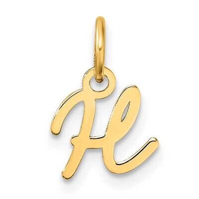 Uppercase Letter H Initial Charm 14k Gold XNA1467Y/H, MPN: XNA1467Y/H,