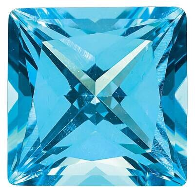 Topaz Ice Blue 3mm Princess TP-0300-SQP-BI, MPN: TP-0300-SQP-BI,