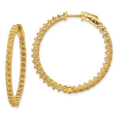 Round Hoop Safety Clasp Earring Mountings 14k Gold XE2010, MPN: XE2010, 191101637988