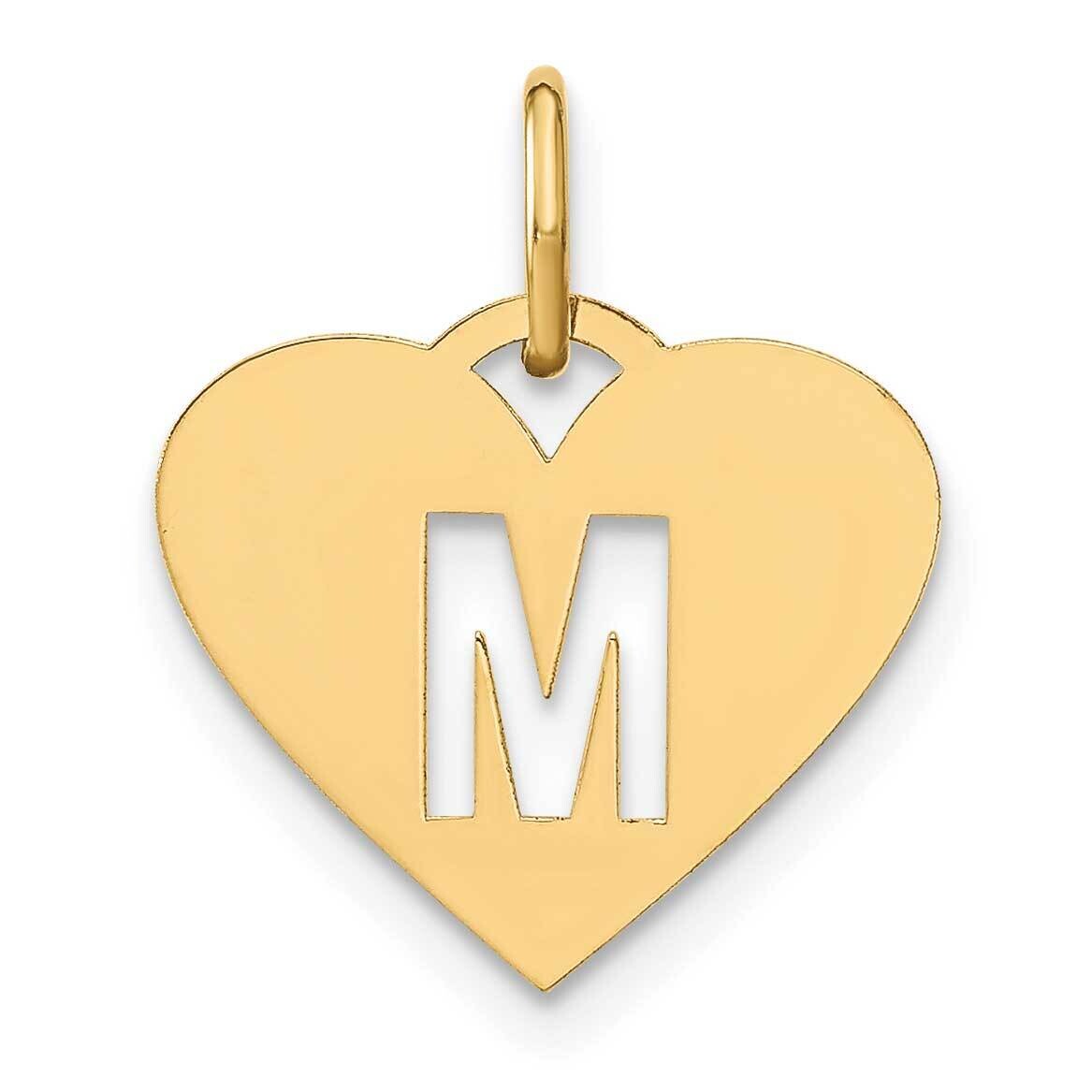 Initial Letter M Initial Charm 14k Gold XNA1338Y/M, MPN: XNA1338Y/M, 196904072516