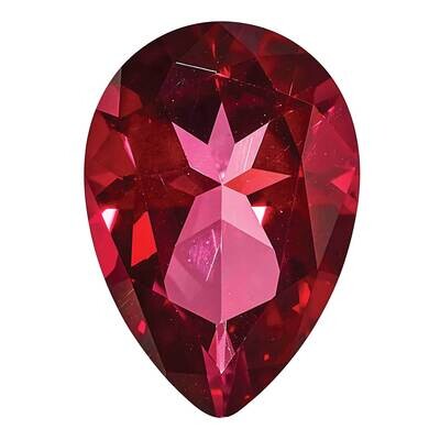 Topaz Blazing Red 9X6mm Pear TP-0906-PSF-RB, MPN: TP-0906-PSF-RB,