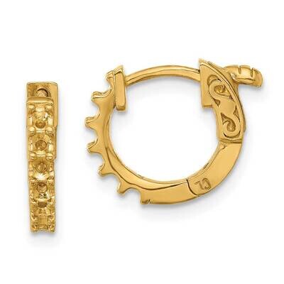 .42Ct 12-2.0mm Round Hoop Safety Clasp Earring Mountings 14k Gold XE3253, MPN: XE3253,