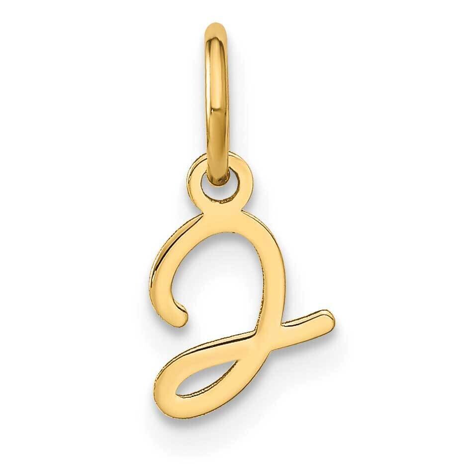 Upper Case Letter J Initial Charm 14k Gold XNA1305Y/J, MPN: XNA1305Y/J, 196904072776