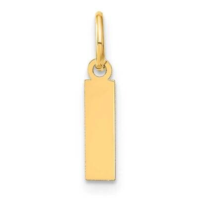 Letter I Initial Pendant 14k Gold XNA1337Y/I, MPN: XNA1337Y/I, 196904068946