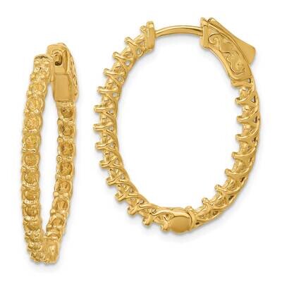 Oval Hoop Safety Clasp Earring Mountings 14k Gold XE2025, MPN: XE2025, 191101638282