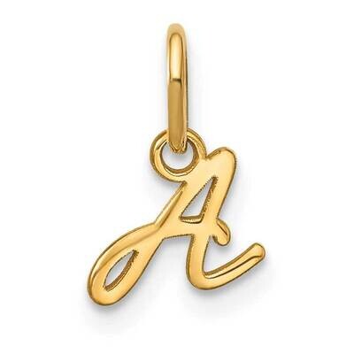 Upper Case Letter A Initial Charm 14k Gold XNA1305Y/A, MPN: XNA1305Y/A, 196904072783