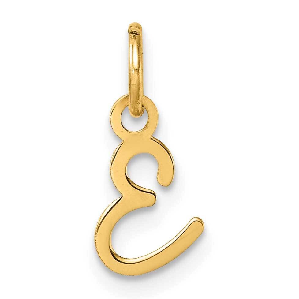 Uppercase Letter E Initial Charm 14k Gold XNA1467Y/E, MPN: XNA1467Y/E,