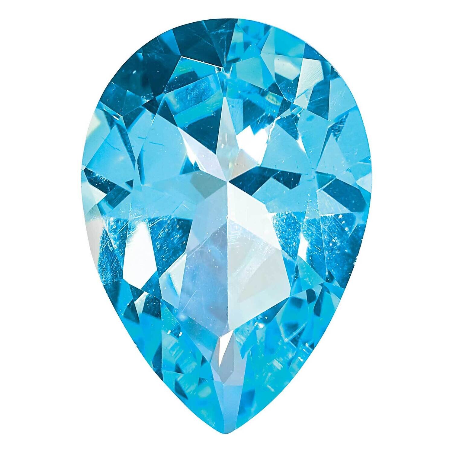 Topaz Ice Blue 5X3mm Pear TP-0503-PSF-BI, MPN: TP-0503-PSF-BI,