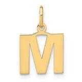 Letter M Initial Pendant 14k Gold XNA1337Y/M, MPN: XNA1337Y/M, 196904072769