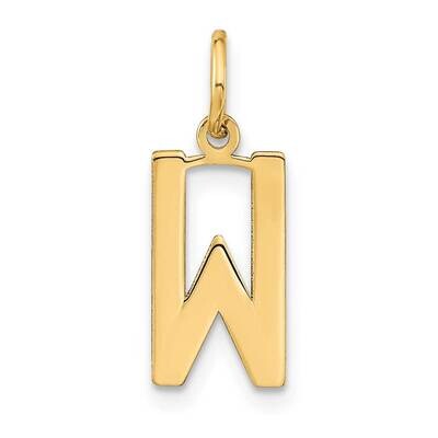 Letter W Initial Pendant 14k Gold XNA1336Y/W, MPN: XNA1336Y/W, 196904070017