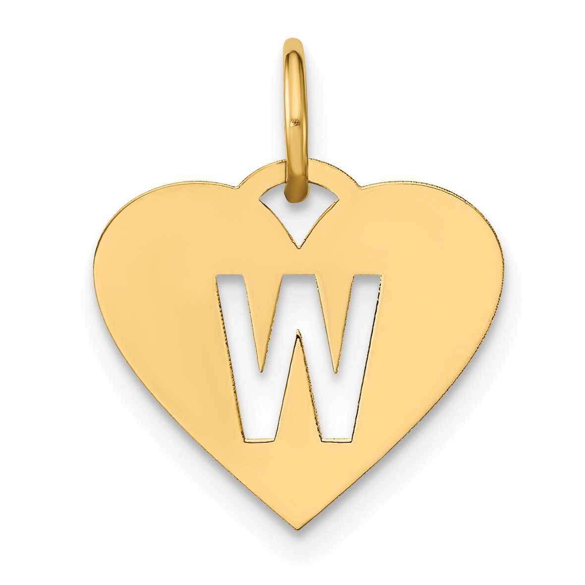 Initial Letter W Initial Charm 14k Gold XNA1338Y/W, MPN: XNA1338Y/W, 196904071687