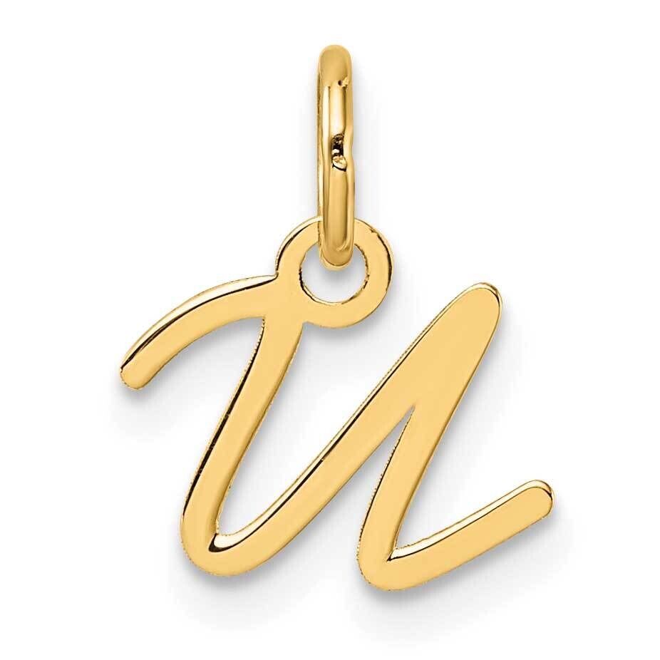 Uppercase Letter U Initial Charm 14k Gold XNA1467Y/U, MPN: XNA1467Y/U,