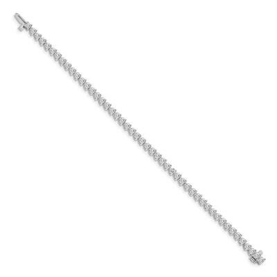 True Origin White Gold 4 1/3 Carat Diamond Vs/Si D E F Tennis Bracelet 7 Inch X2839WLD, MPN: X2839W…