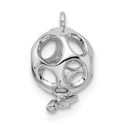 Pearl Enhancer Pendant Setting 14k White Gold WG1486, MPN: WG1486,
