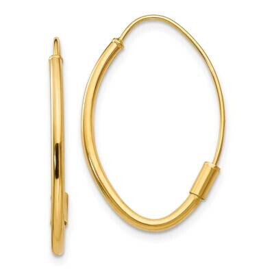 Wire Threader Earrings 14k Gold TF1329, MPN: TF1329, 191101850066