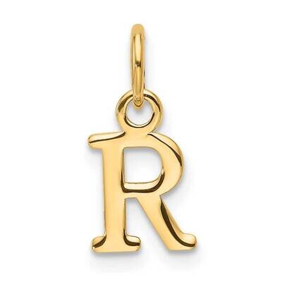 Cutout Letter R Initial Pendant 14k Gold XNA1466Y/R, MPN: XNA1466Y/R,