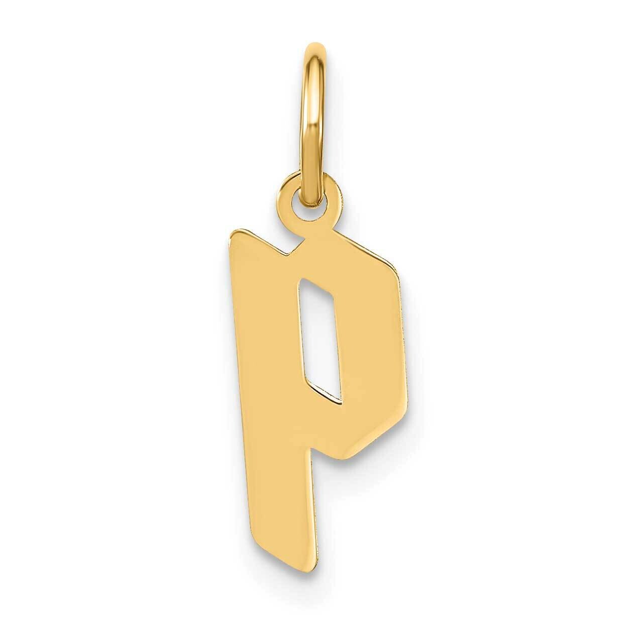 Lowercase Letter P Initial Pendant 14k Gold XNA1383Y/P, MPN: XNA1383Y/P, 196904072165