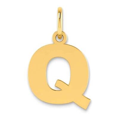 Letter Q Initial Pendant 14k Gold XNA1337Y/Q, MPN: XNA1337Y/Q, 196904073926