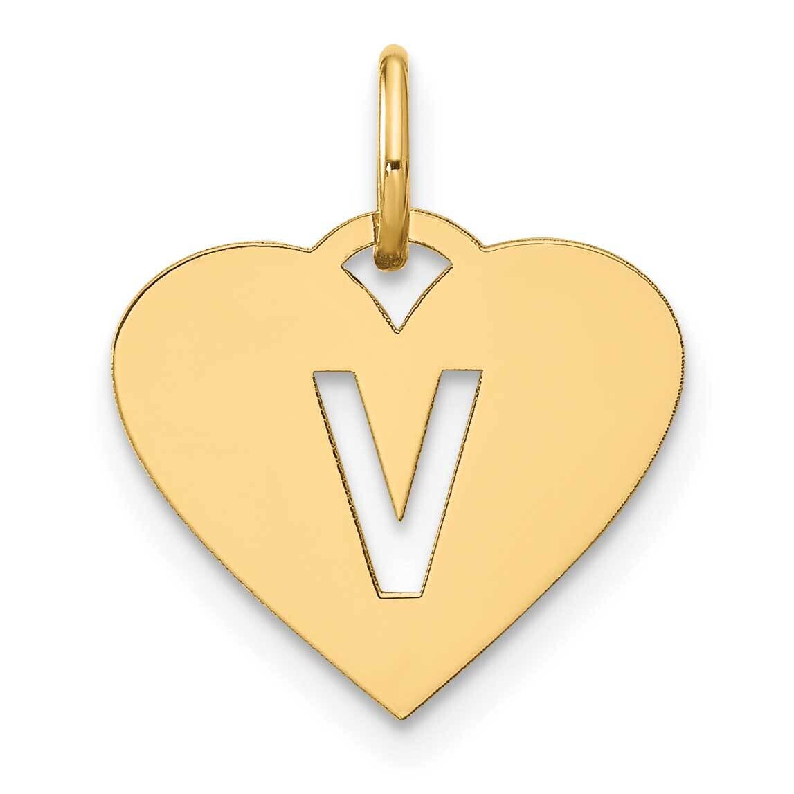 Initial Letter V Initial Charm 14k Gold XNA1338Y/V, MPN: XNA1338Y/V, 196904068960
