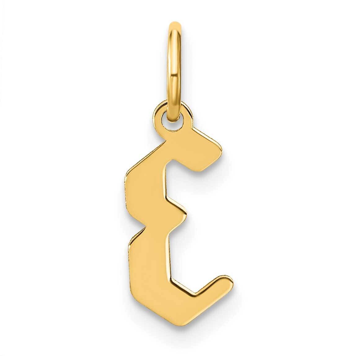 Letter E Initial Pendant 14k Gold XNA1335Y/E, MPN: XNA1335Y/E, 196904071595