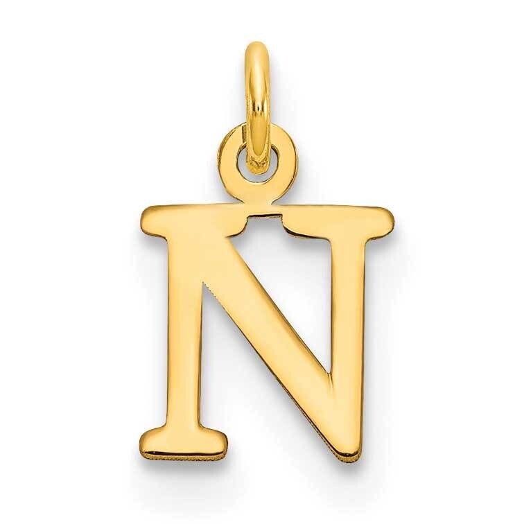 Cutout Letter N Initial Pendant 14k Gold XNA1160Y/N, MPN: XNA1160Y/N, 196904069820