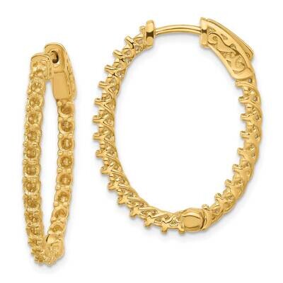 Oval Hoop Safety Clasp Earring Mountings 14k Gold XE2023, MPN: XE2023, 191101638244