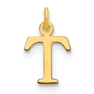 Cutout Letter T Initial Pendant 14k Gold XNA1160Y/T, MPN: XNA1160Y/T, 196904070741