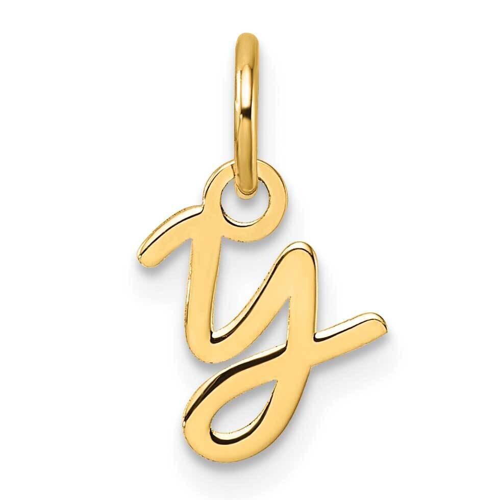 Uppercase Letter Y Initial Charm 14k Gold XNA1467Y/Y, MPN: XNA1467Y/Y,